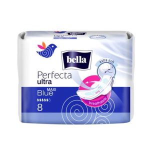 Bella-serviette-hygiènique ultra bleue