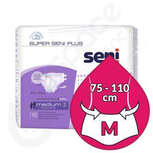 Couche  Seni Plus - MEDIUM boite 10