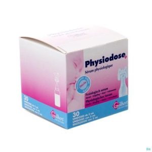 Physiodose serum physiologique bt30