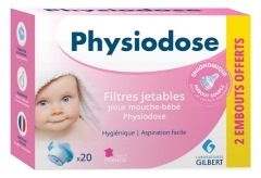 Physiodose filtre jetables