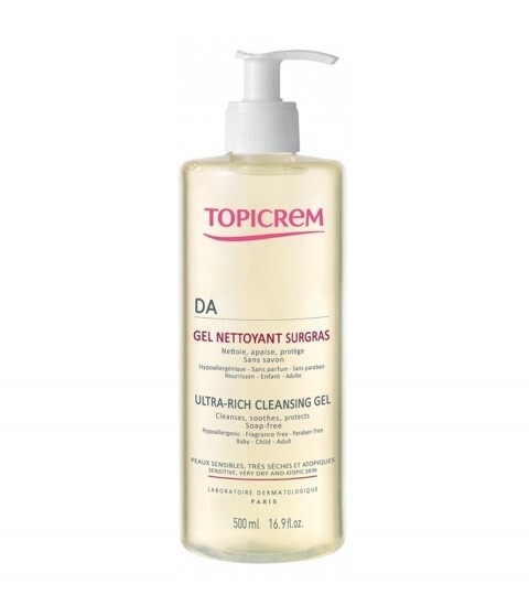 Topicrem da gel nettoyant surgras
