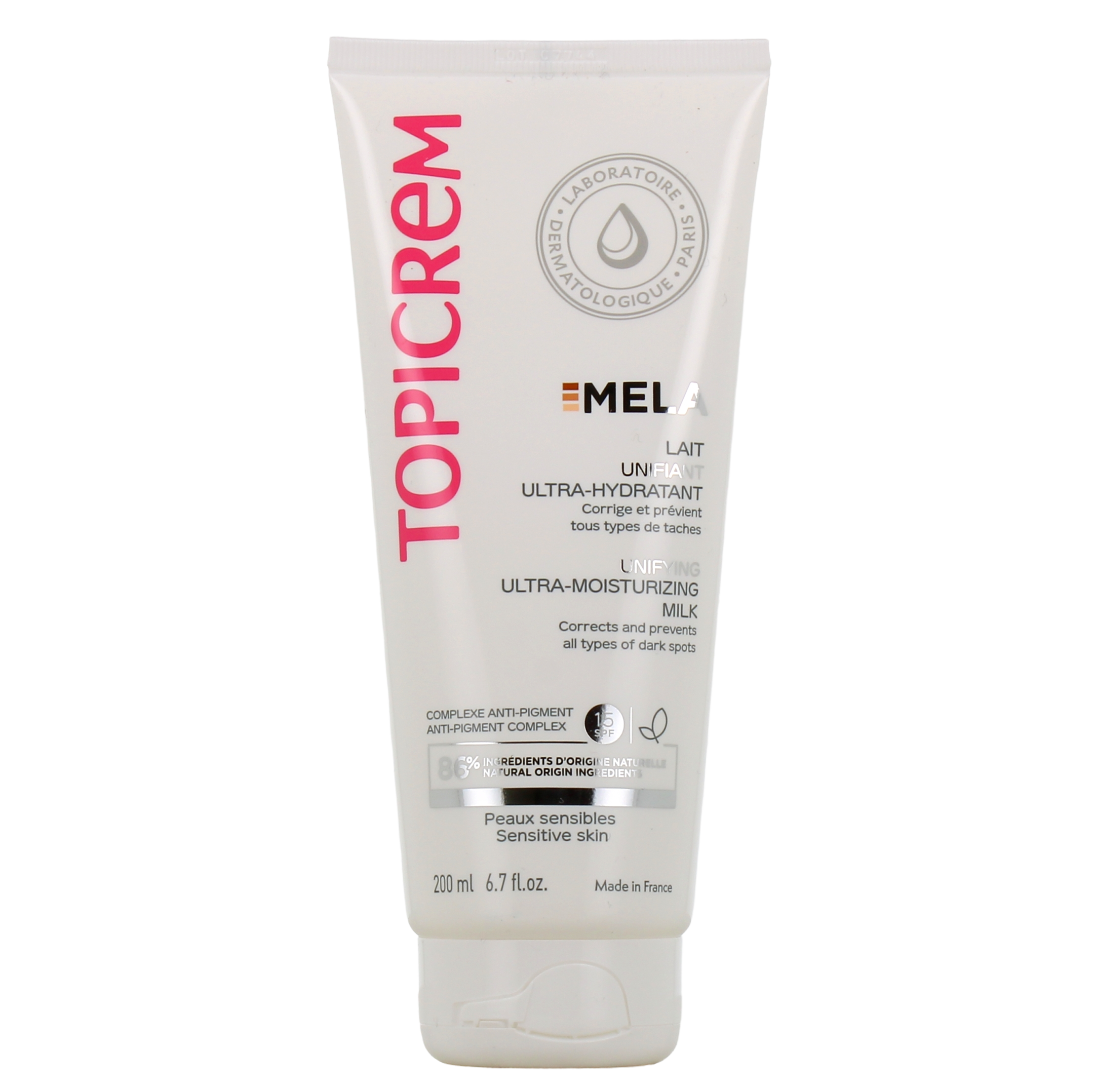 Topicrem mela lait 200ml