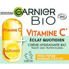 Garnier crème hydratante vit c