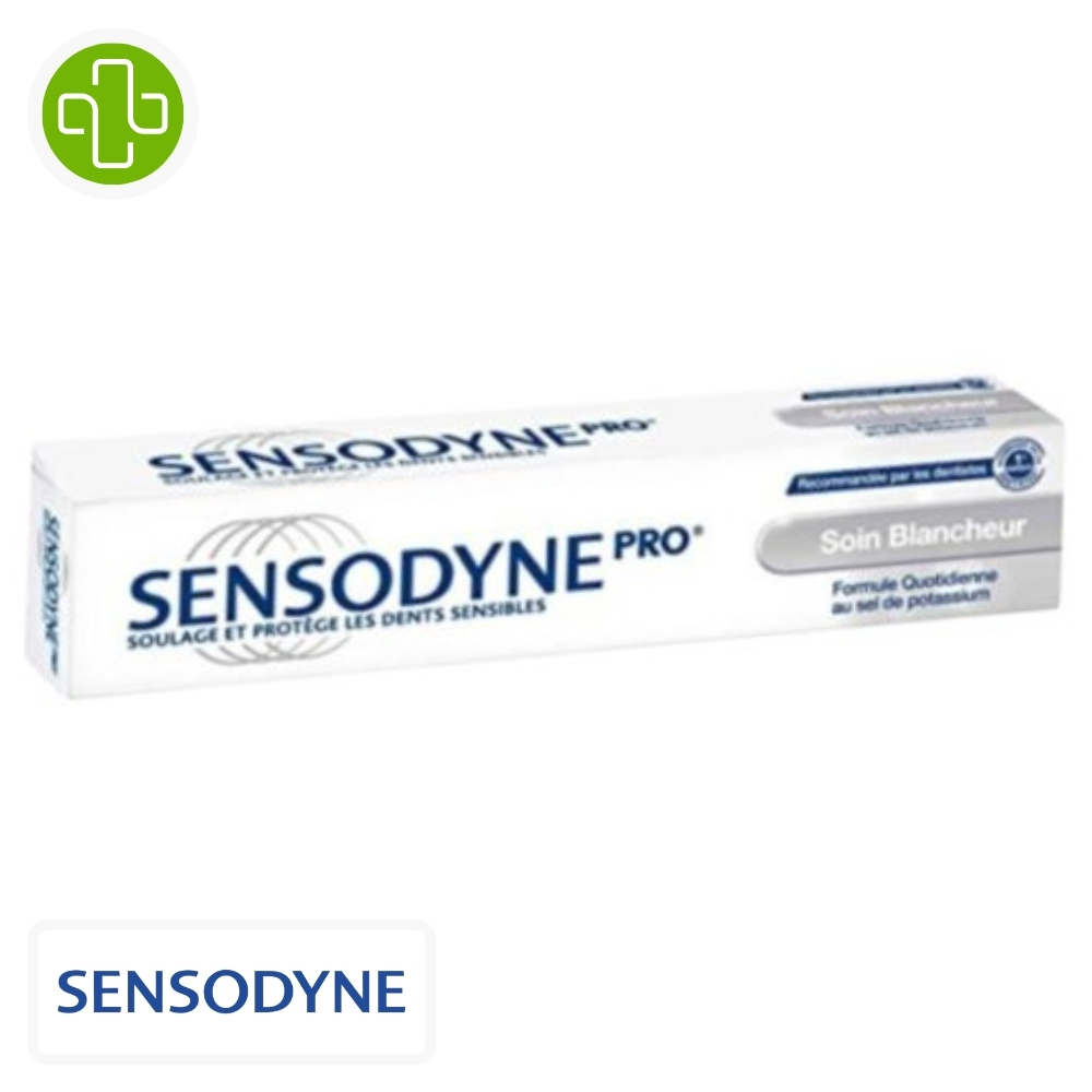 Sensodyne soin blancheur