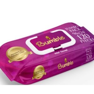 Bumble wet wipes  bt120