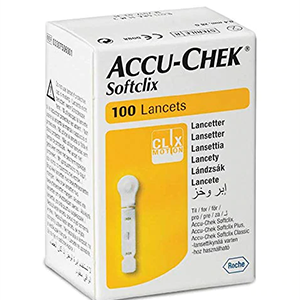 Accu chek lancettes softclix bt100