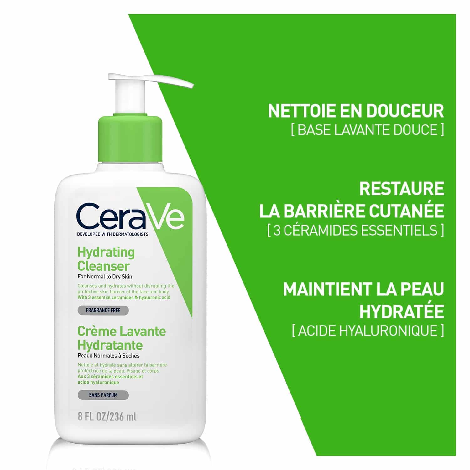 Cerave crème lavante 236 ml