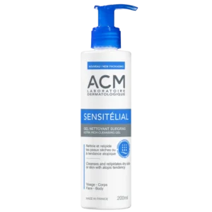 Sensitelial gel nettoyant surgras 200ml