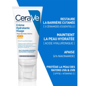 Cerave crème hydratant spf 50
