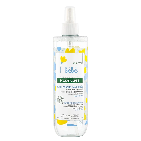 Klorane eau fraicheur parfumée 500ml